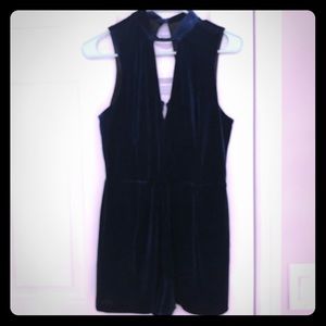 Blue Velvet Jumpsuit